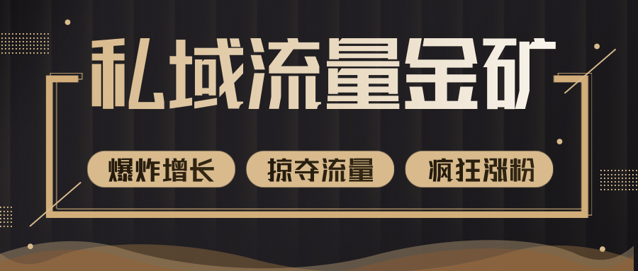 价值2200元私域流量的金矿，循环获取各大媒体精准流量，无限复制网红的精准流量！-买得值资源库