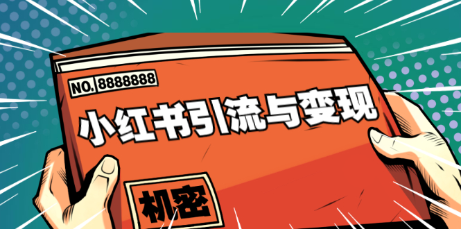 小红书引流与变现：从0-1手把手带你快速掌握小红书涨粉核心玩法进行变现-买得值资源库