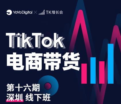 TK电商带货线下班第十六期（深圳站），从0到1带货出单-买得值资源库