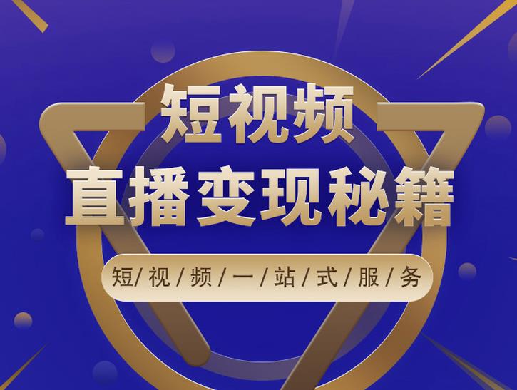 卢战卡短视频直播营销秘籍，如何靠短视频直播最大化引流和变现-买得值资源库