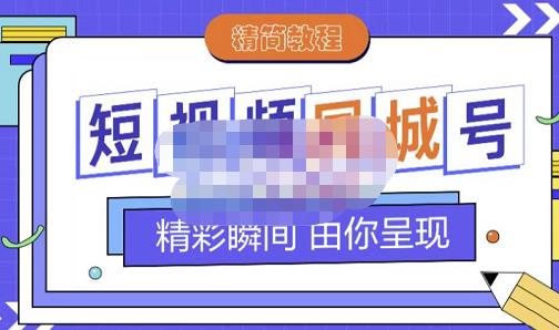 大东·短视频同城号教程，包括搭建思路，版面制作，文案内容，剪辑操作等-买得值资源库