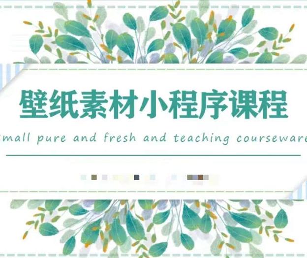 闪闪壁纸号运营教程，抓住图文风口，快速吸粉变现-买得值资源库