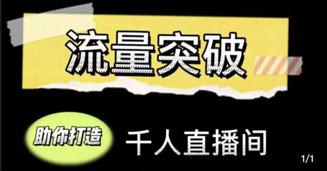 直播运营实战视频课，助你打造千人直播间（14节视频课）-买得值资源库