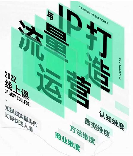 大蓝流量运营&个人ip打造课，短视频带货/爆款文案/流量运营/直播入门/镜头变现/流量商业-买得值资源库