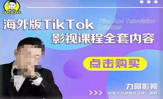 海外TikTok影视课程全套，从搭建渠道，到如何正确使用账号，到未来的变现渠道等-买得值资源库