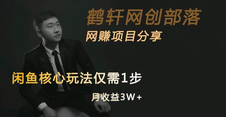 闲鱼核心玩法不卖货也能1年变现20W，玩法简单-买得值资源库