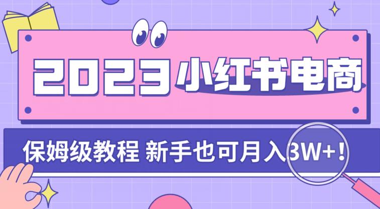 阿本小红书电商陪跑营4.0，带大家从0到1把小红书做起来-买得值资源库