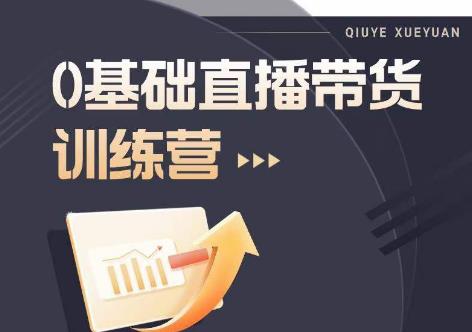 2023直播带货入门进阶运营实训课程，新手直播运营培训实操课-买得值资源库