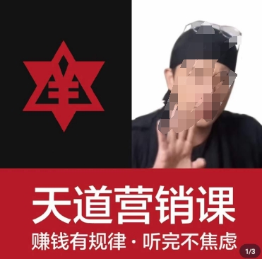天道老阮-天道营销课，​赚钱有规律，听完不焦虑-买得值资源库