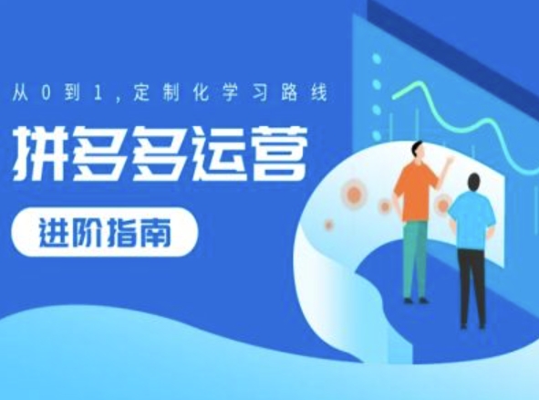 拼多多运营进阶指南，从0到1定制化学习路线-买得值资源库