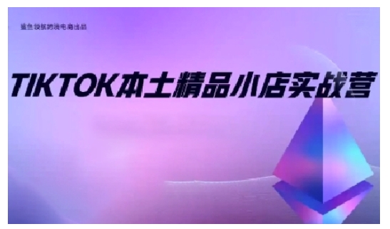 TikTok本土精品小店出海实战营，从入门到高阶，不止0-1!-买得值资源库