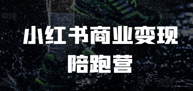 小红书商业变现陪跑营，小红书电商教程-买得值资源库