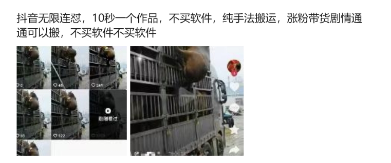 抖音无限连怼，10秒一个作品不买软件，纯手法搬运，涨粉带货剧情通通可以搬-买得值资源库